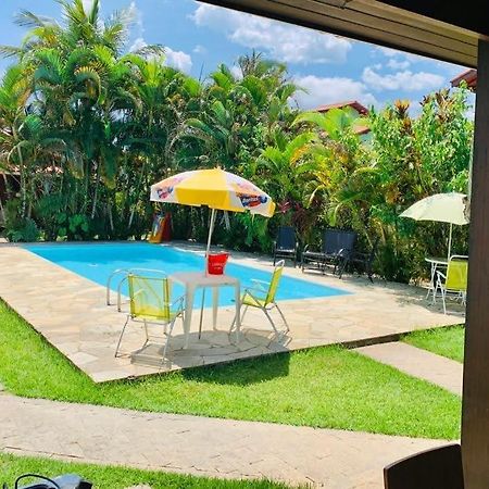 Casa De Praia Estilosa Com Piscina No Condominio-Litoral Norte 베르치오가 외부 사진